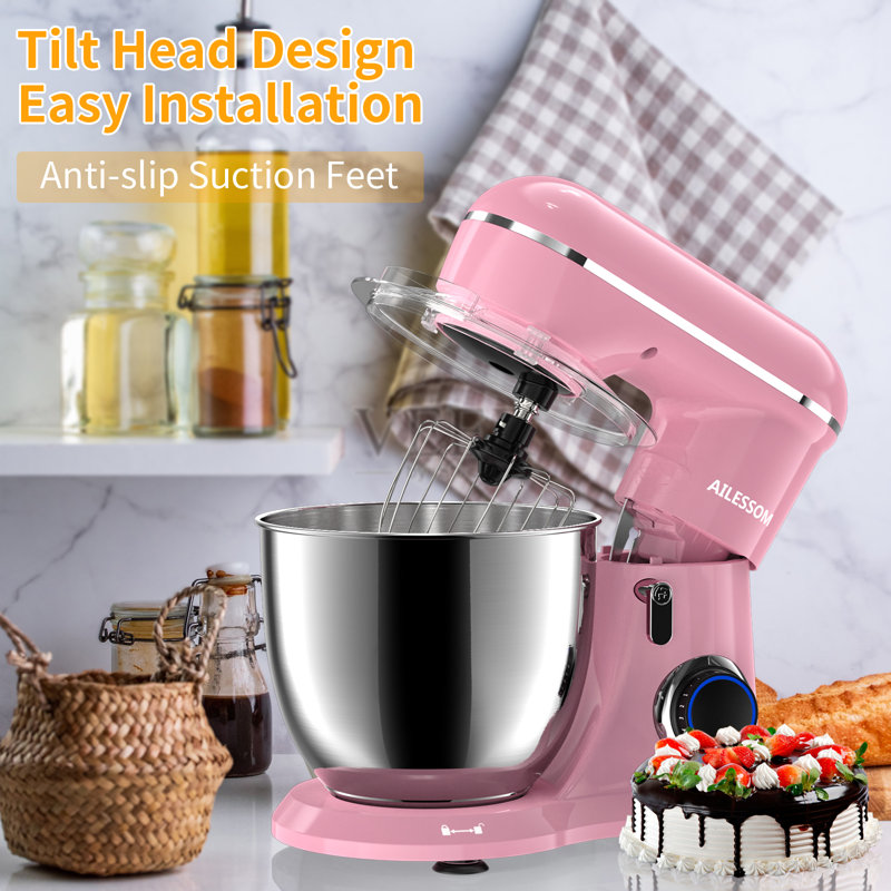 AILESSOM 3-in-1 Electric Stand Mixer, 10-speed With Pulse AILESSOM 3-in-1 Electric Stand Mixer, 10-speed With Pulse